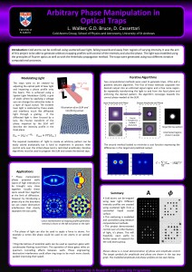 Walker - Arbitrary Phase Manipulation in Optical Traps Thumbnail